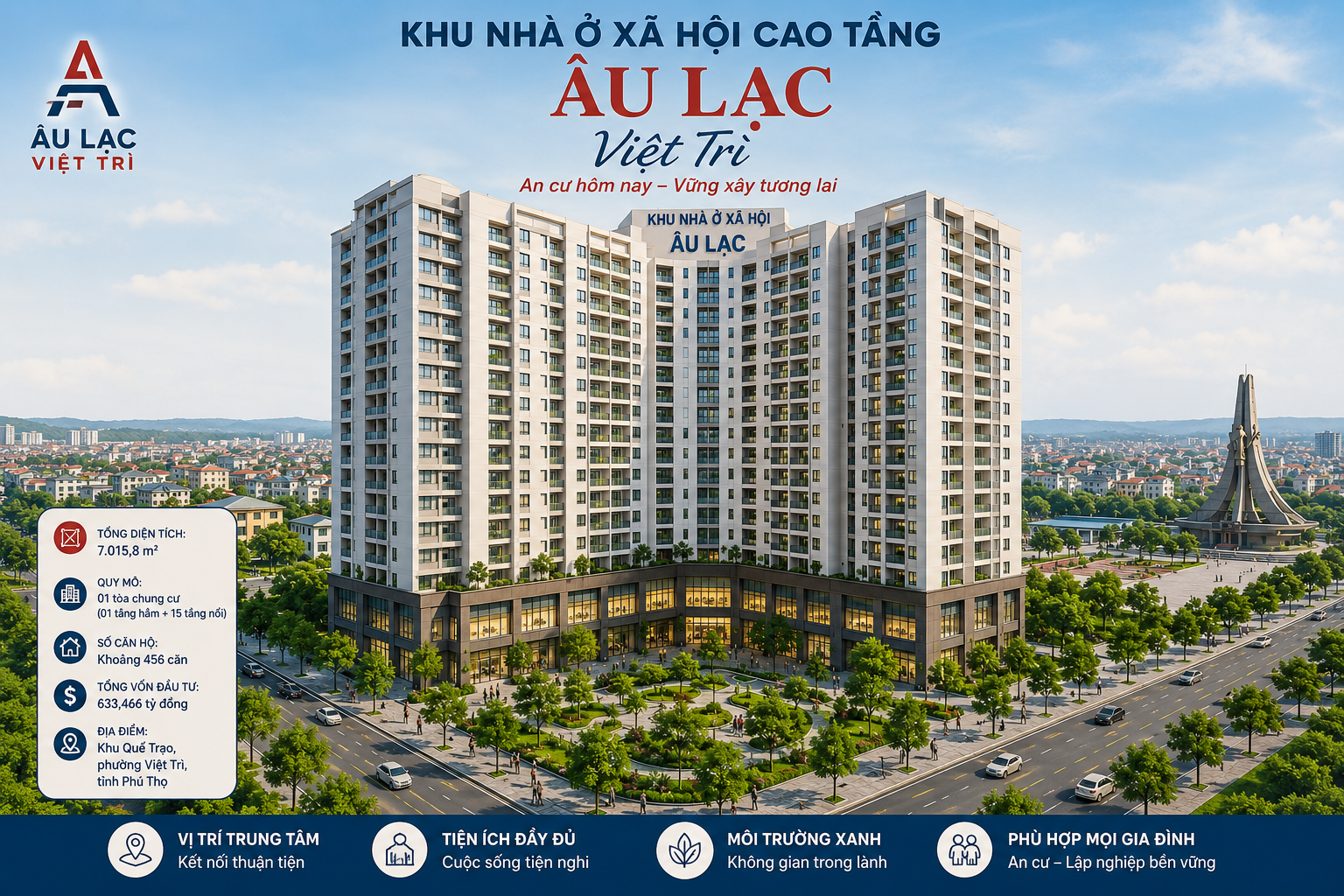 khu nha o xa hoi Au Lac